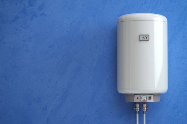 water heater on the wall